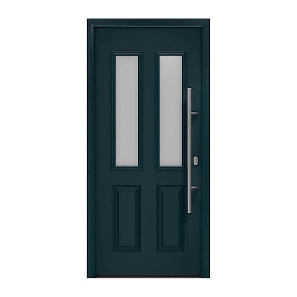 EcoStar Haustür Isopro IP 410S Anthrazitgrau 110 cm x 210 cm DIN R günstig online kaufen