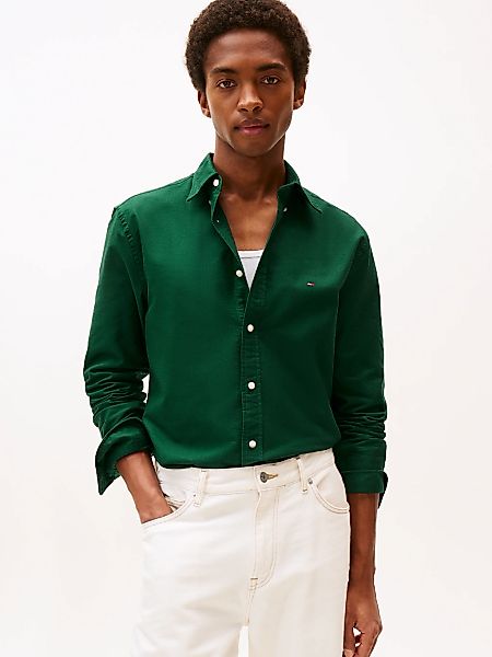 Tommy Hilfiger Langarmhemd "SOLID HERITAGE OXFORD RF SHIRT" günstig online kaufen