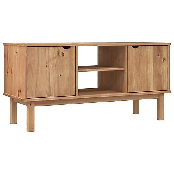 vidaXL TV-Schrank TV-Schrank OTTA 113,5x43x57 cm Massivholz Kiefer (1-St) günstig online kaufen