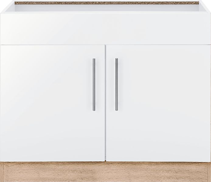 wiho Küchen Spülenschrank Cali 100 cm günstig online kaufen