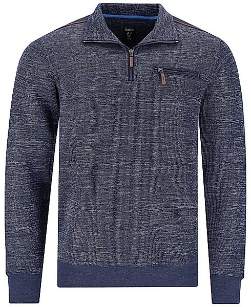 Hajo Sweatshirt Herren Sweatshirt mit Reißverschluss (1-tlg) Bügelfrei Stay günstig online kaufen