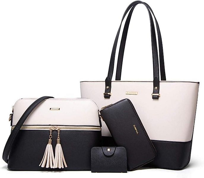 LuxusKollektion Handtasche Damen Handtasche Tote Schultertasche günstig online kaufen
