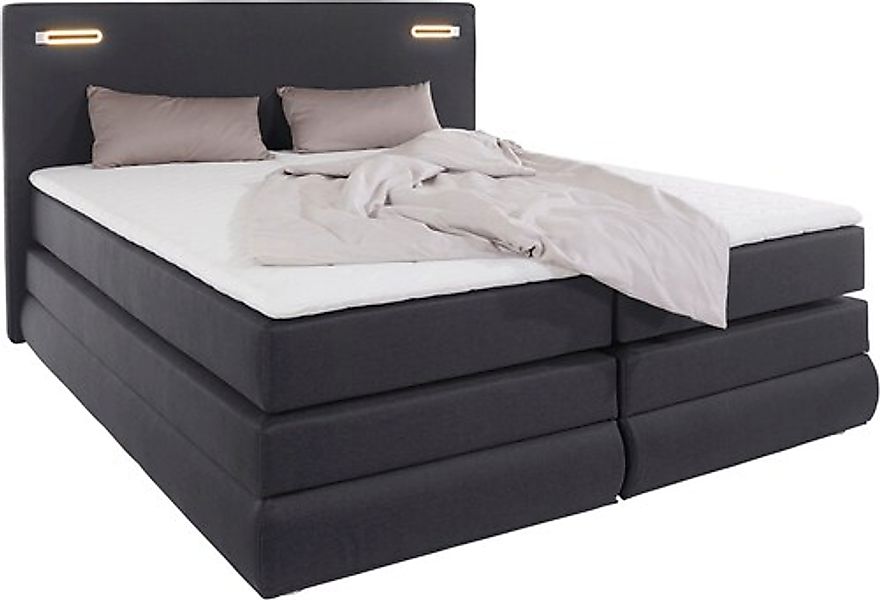 COLLECTION AB Boxspringbett »Ninoni« inkl. Bettkasten, Topper und wahlweise günstig online kaufen