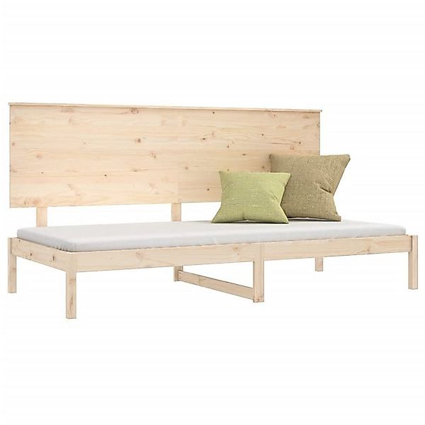 vidaXL Bett Tagesbett ohne Matratze 90x200 cm Massivholz Kiefer günstig online kaufen