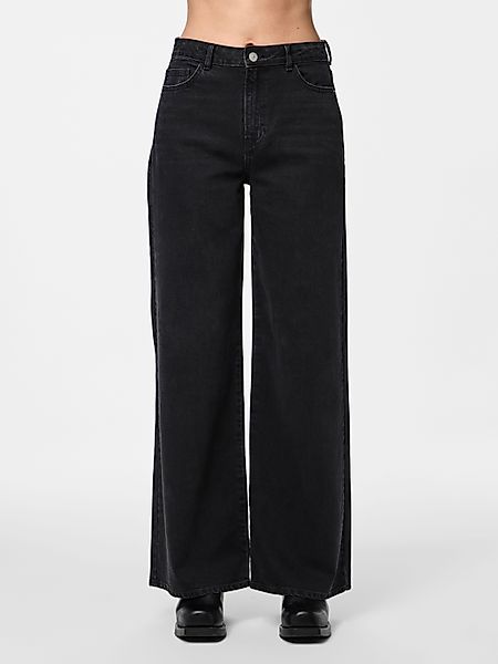 pieces High-waist-Jeans PCSELMA HW WIDE JEANS günstig online kaufen