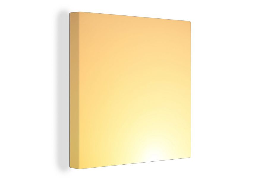 OneMillionCanvasses® Leinwandbild Sonne mit gelbem Schimmer, Fotodruck (1 S günstig online kaufen