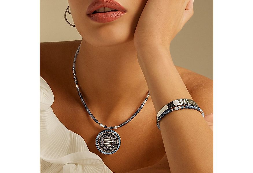 COEUR DE LION Armband Schmuck Edelstahl Armkette Amulett Modern Future Würf günstig online kaufen