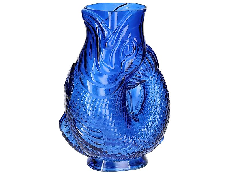 Giftcompany Dekovase Jacquard Fischvase M blau günstig online kaufen