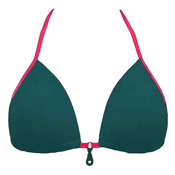 AqÜe Apparel Dragon Bikini Oberteil M Green / Orange günstig online kaufen