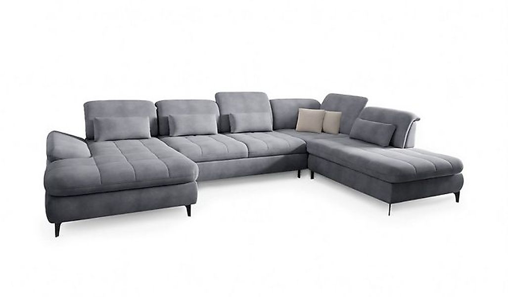 Hygger Möbelhaus Wohnlandschaft Nola U-Form XXL günstig online kaufen