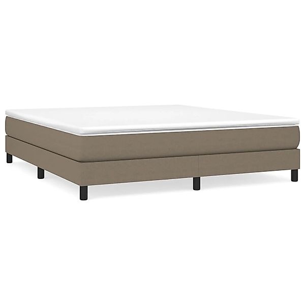 vidaXL Boxspringbett Taupe 160x200 cm Stoff1368418 günstig online kaufen