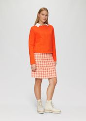 s.Oliver Minirock Rock Bouclé-Rock mit leichtem günstig online kaufen