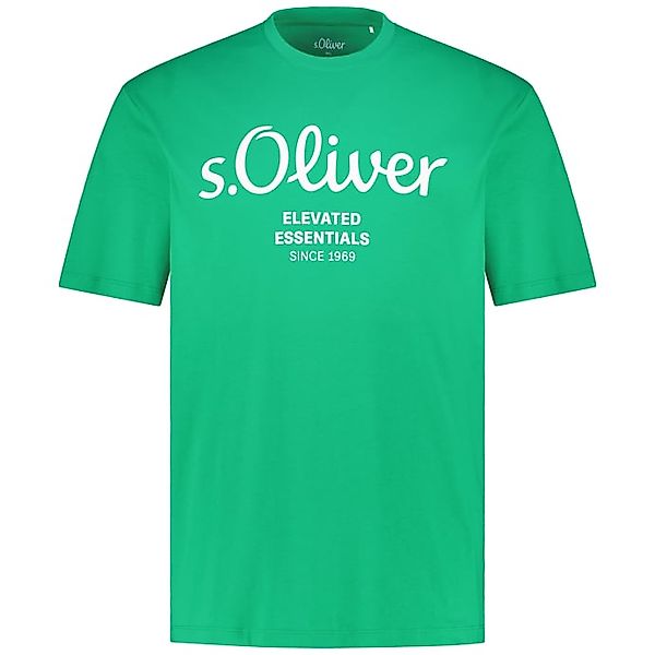 s.Oliver Kurzarmshirt T-Shirt Artwork günstig online kaufen