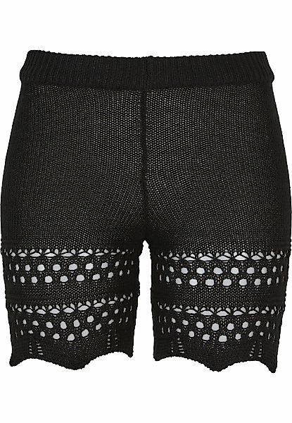 URBAN CLASSICS Leggings "Urban Classics Damen Ladies Crochet Knit Shorts" günstig online kaufen