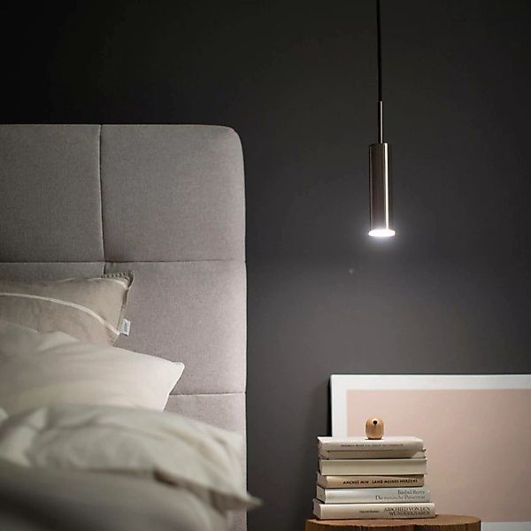 Schöner Wohnen Stina LED-Hängeleuchte 1-flg nickel günstig online kaufen