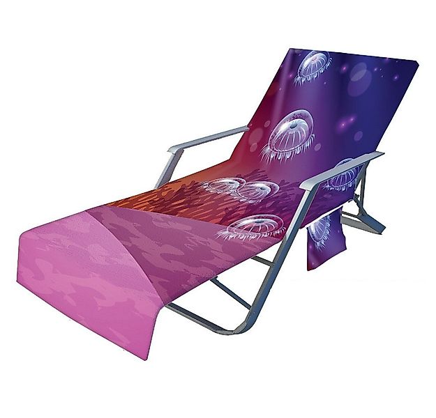 Coonoor Strandtuch Ozean Schonbezug für Gartenliege Frottee Liegenauflage G günstig online kaufen