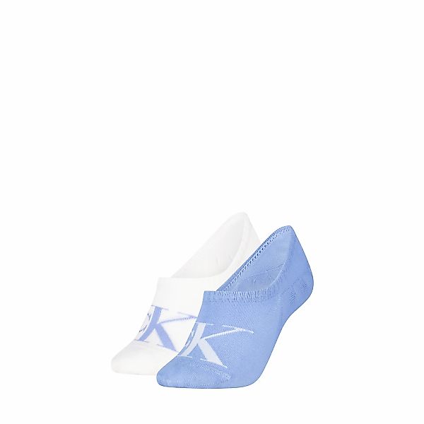 Calvin Klein Jeans Füßlinge "CKJ WOMEN FOOTIE HIGH CUT MONOGRAM" 2 Paar, ho günstig online kaufen