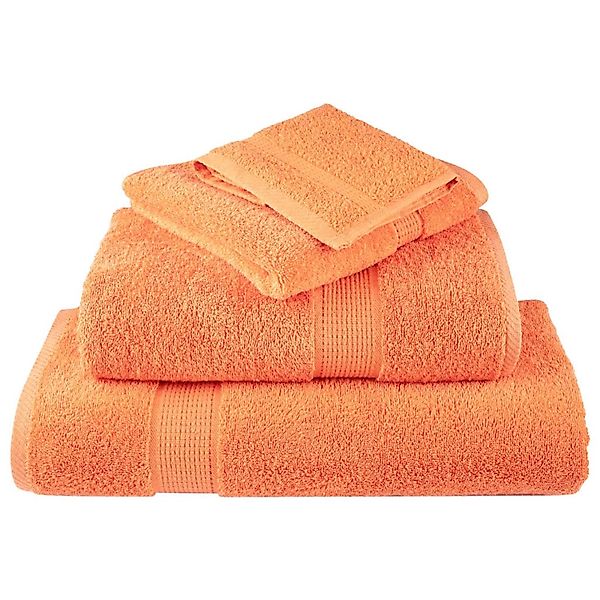 vidaXL Premium-Handtücher SOLUND 4 Stk Orange 100x200 cm 600 g/m² 137390 günstig online kaufen