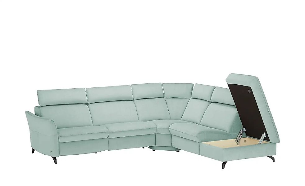 himolla Ecksofa  1926 ¦ grün ¦ Maße (cm): B: 245 H: 92 T: 278 Polstermöbel günstig online kaufen