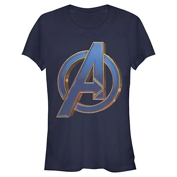 Marvel - Avengers Endgame - Logo Blue - Frauen T-Shirt günstig online kaufen