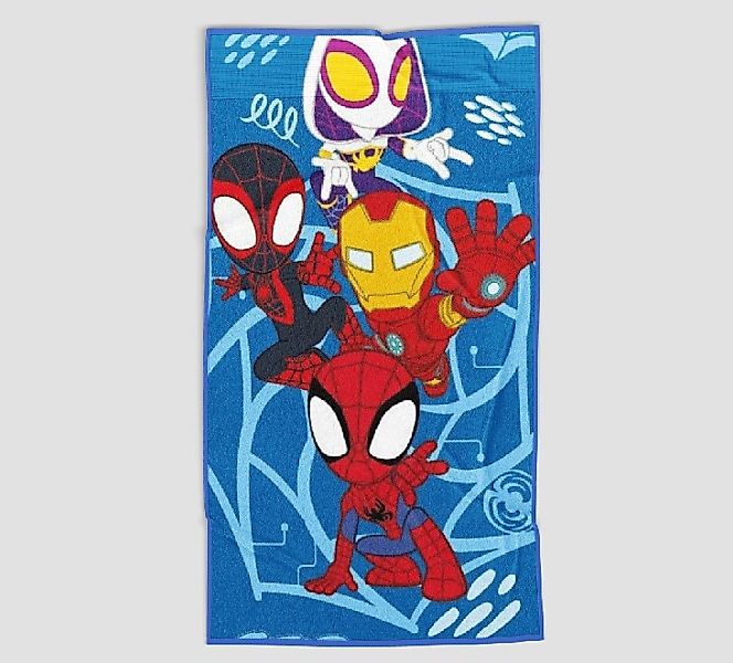 MARVEL Strandtuch Spidey and Friends Strandtuch – 70x140 cm, 100% Polyester günstig online kaufen