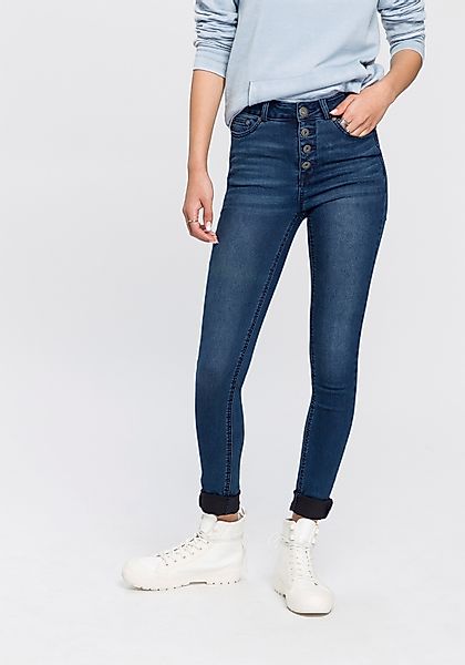 Arizona Skinny-fit-Jeans "Ultra Stretch" extra-enger Beinschnitt, hohe Leib günstig online kaufen
