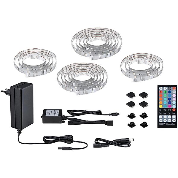 Paulmann "MaxLED 250 LED Strip TV Comfort Basisset 75 Zoll RGBW+ beschichte günstig online kaufen