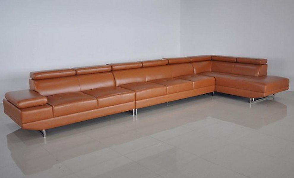 JVmoebel Ecksofa Designer Leder Polster Ecke Sofa Polster Eck Landschaft Zi günstig online kaufen