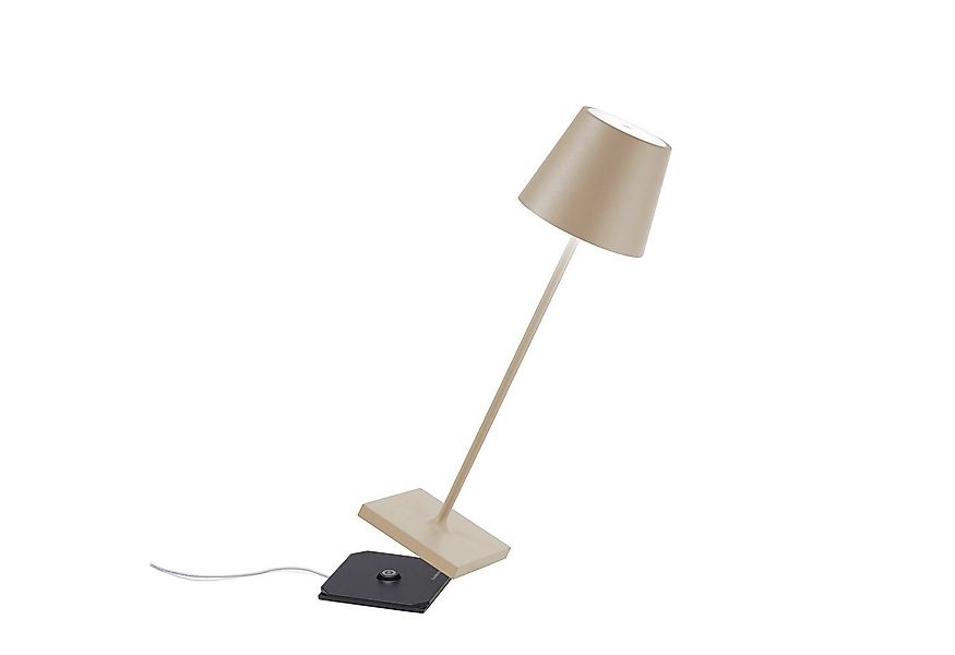 Zafferano LED Tischleuchte Poldina Pro - Kabellose, Dimmbare LED-Tischlampe günstig online kaufen
