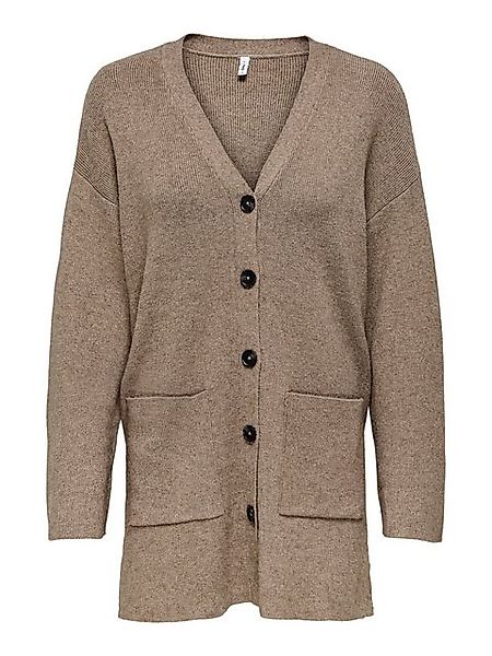 ONLY Strickjacke ONLKATIA LS RIB V LOOSE CARDIGAN CC KNT günstig online kaufen