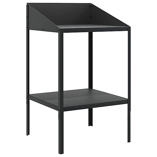 vidaXL Blumenständer Pflanzenständer Anthrazit 56,5x54,5x100 cm günstig online kaufen