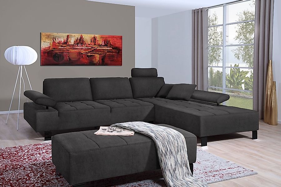 alina Sitzhocker »Royce«, 126 cm breit und 61 cm tief günstig online kaufen