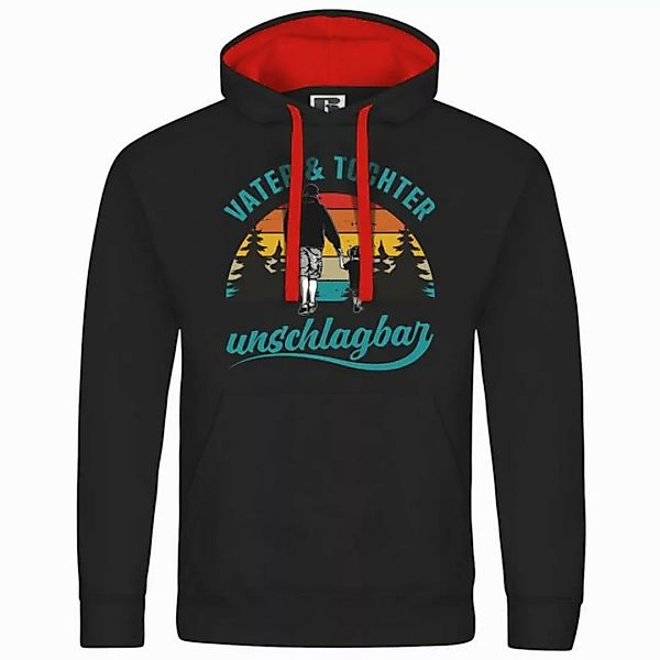 deinshirt Kapuzenpullover Herren Kapuzenpullover Vater und Tochter Unschlag günstig online kaufen