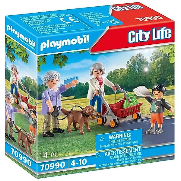 Playmobil® 70990 Großeltern mit Enkel Konstruktions-Spielset günstig online kaufen