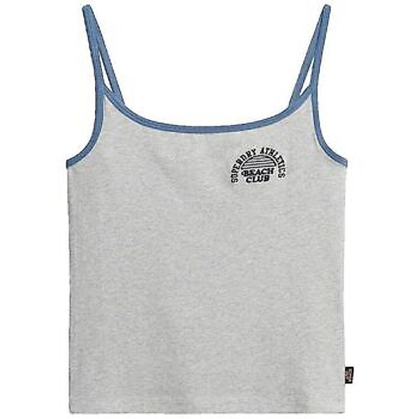 Superdry  Tank Top Débardeur  Gris chiné günstig online kaufen