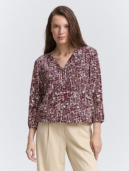 TOM TAILOR Langarmbluse Blusen & Shirts Bluse aus Viskose günstig online kaufen