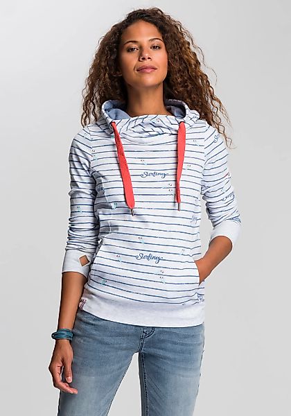 KangaROOS Hoodie Langarm mit Daumenlöchern, figurbetonter günstig online kaufen