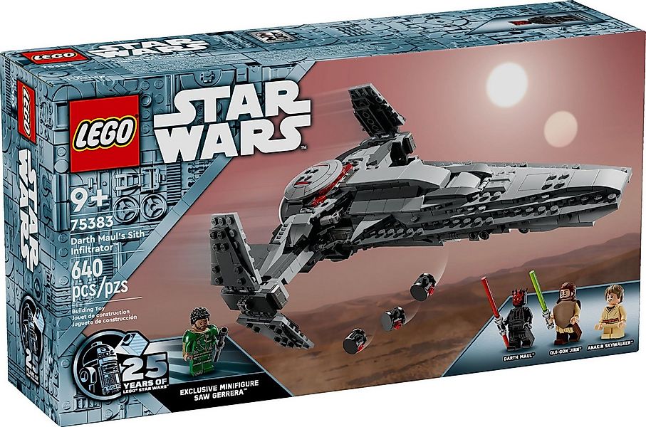 LEGO® LEGO® Star Wars 75383 Darth Mauls Sith Infiltrator™ Konstruktionsspie günstig online kaufen