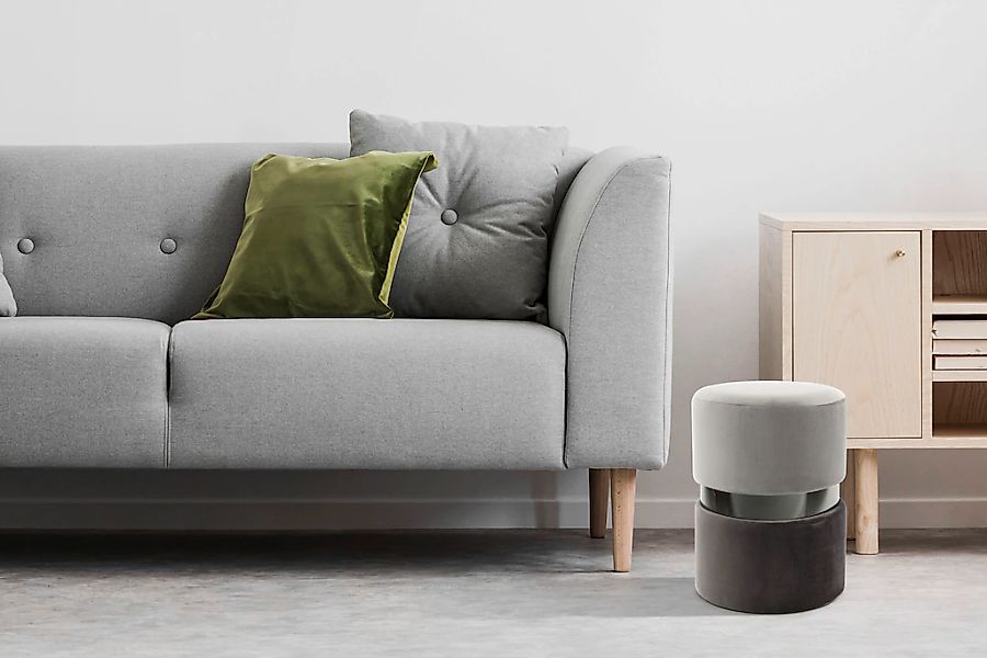 Kayoom Sitzhocker "Hocker Gipsy 825, stilvoller Sitzhocker, runde Form, sti günstig online kaufen