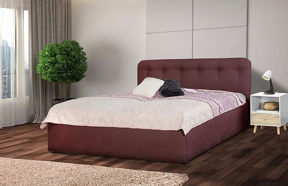 Halmon Schlafkomfort Betten Polsterbett Monako (Set, Bett), Ausführung mit günstig online kaufen