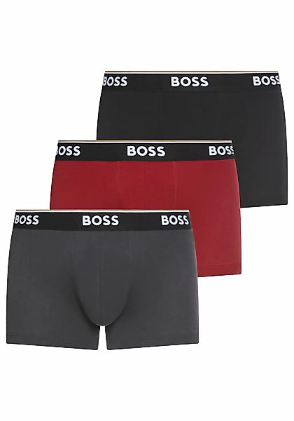BOSS Trunk "3P Power" Packung, 3 Stk. tlg., mit BOSS Schriftzug auf dem Bun günstig online kaufen