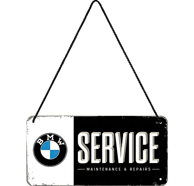 Nostalgic-Art Metallschild Hängeschild - BMW - BMW-Service günstig online kaufen