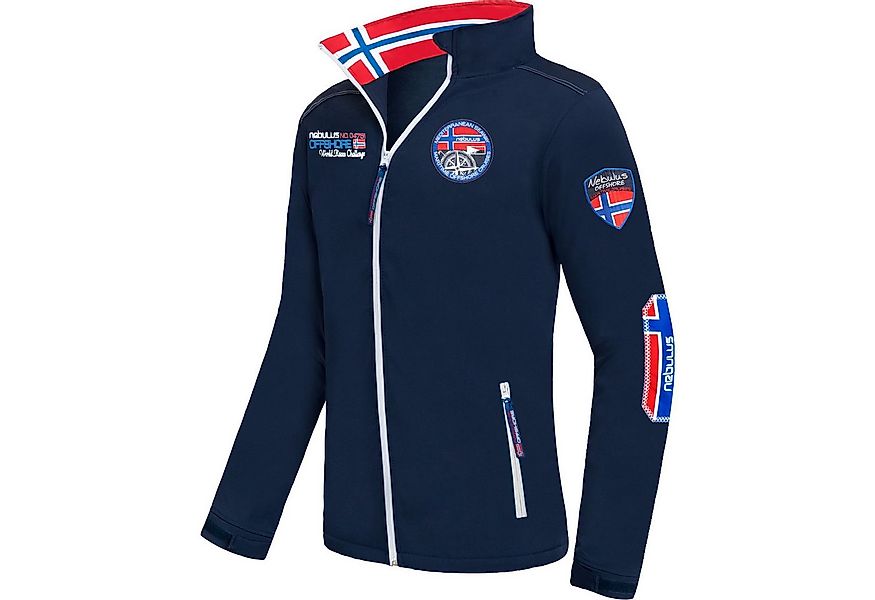 Nebulus Softshelljacke OFFSHORE, Q815 - Herren, navy, XXL günstig online kaufen