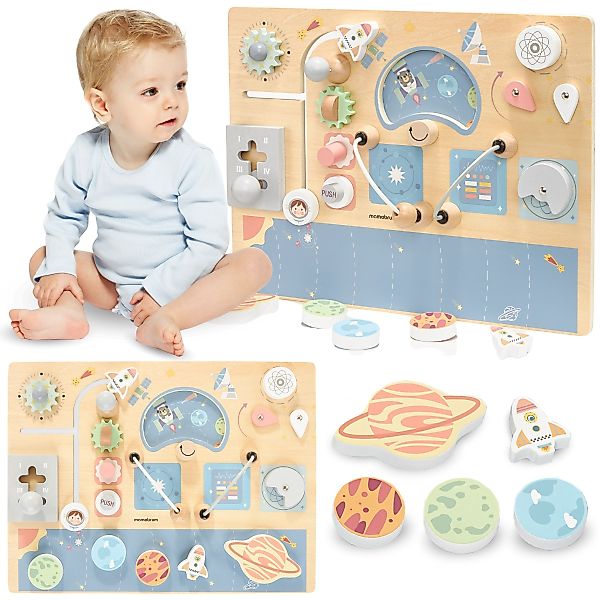 Mamabrum Lernspielzeug Holz-Spieltafel Kosmos XL - günstig online kaufen