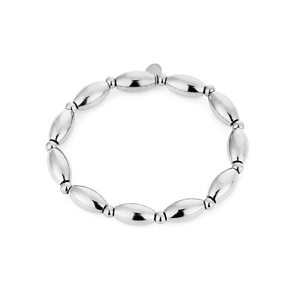 MIRROSI Edelstahlarmband Damen Armband mit Gummizug günstig online kaufen