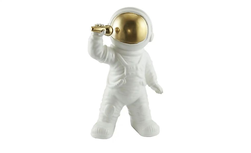 Deko Figur Astronaut   ¦ weiß ¦ Porzellan ¦ Maße (cm): B: 11,5 H: 28,5 Acce günstig online kaufen