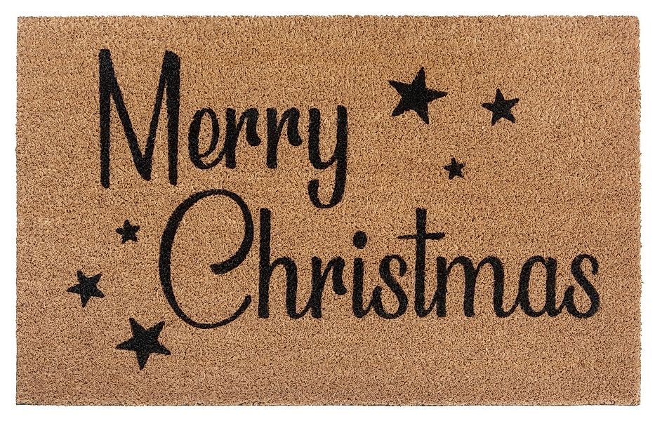 HANSE Home Fußmatte Kokos Christmas Stars, Türmatte, rechteckig, Höhe: 15 m günstig online kaufen