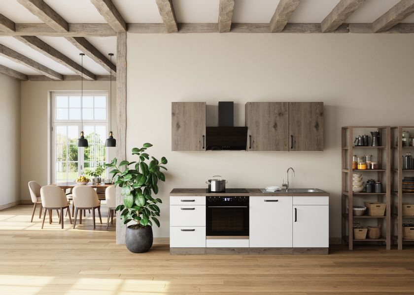 wiho Küchen Küchenzeile Elba, wahlweise mit günstig online kaufen