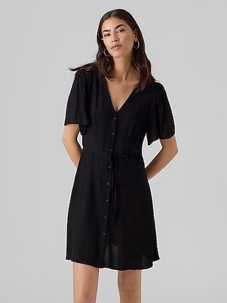 Vero Moda Minikleid VMALBA SS SHORT DRESS WVN NOOS Viskose, regular fit günstig online kaufen