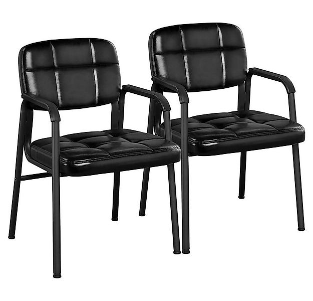 Yaheetech Esszimmerstuhl (2 St), Küchenstuhl Polsterstuhl Wohnzimmerstuhl E günstig online kaufen